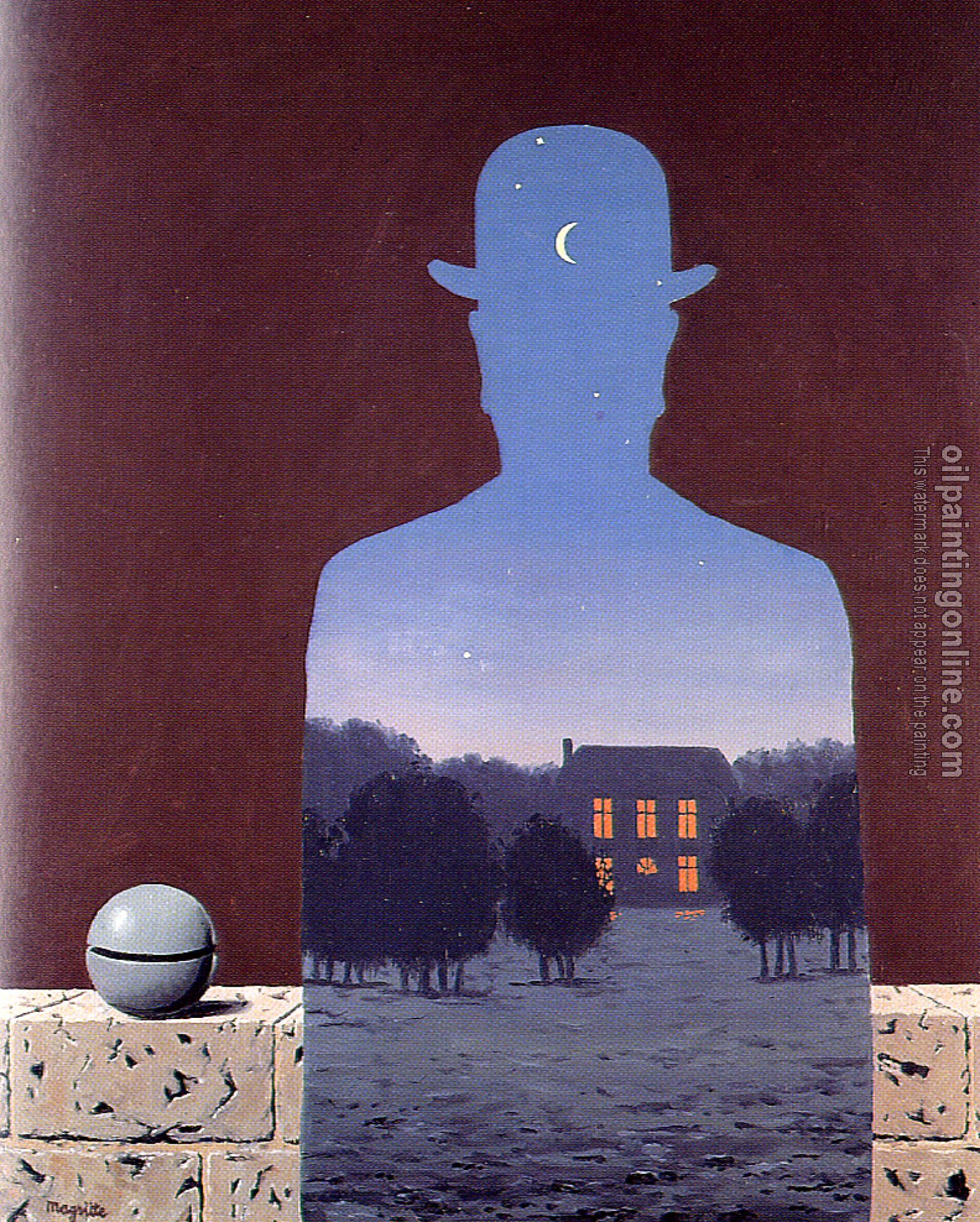 Magritte, Rene - the happy donor